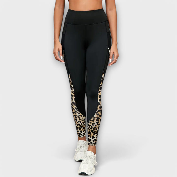 High-Waisted Leopard Print Leggings