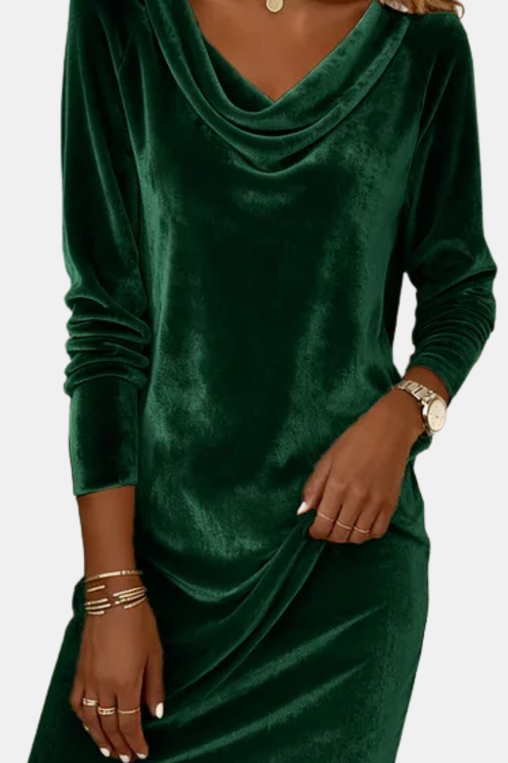 Lydia - Luxurious Soft Velvet Dress