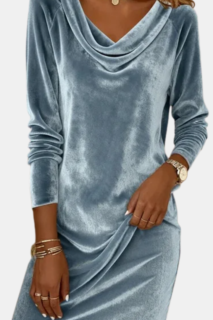 Lydia - Luxurious Soft Velvet Dress