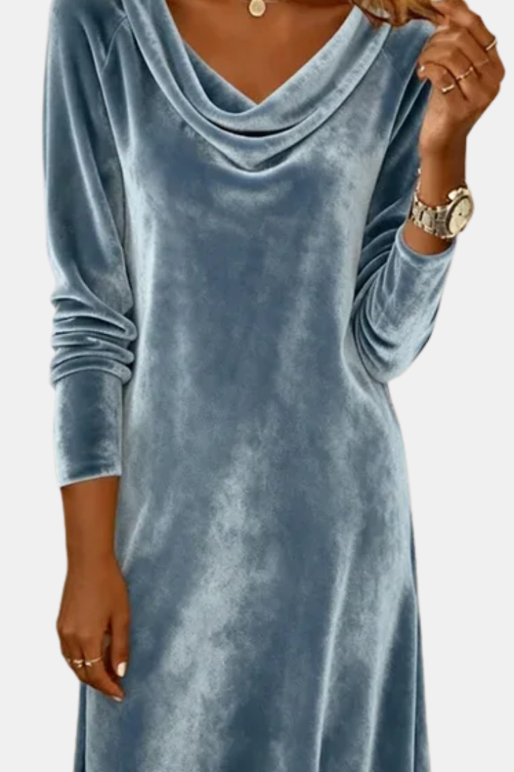 Lydia - Luxurious Soft Velvet Dress