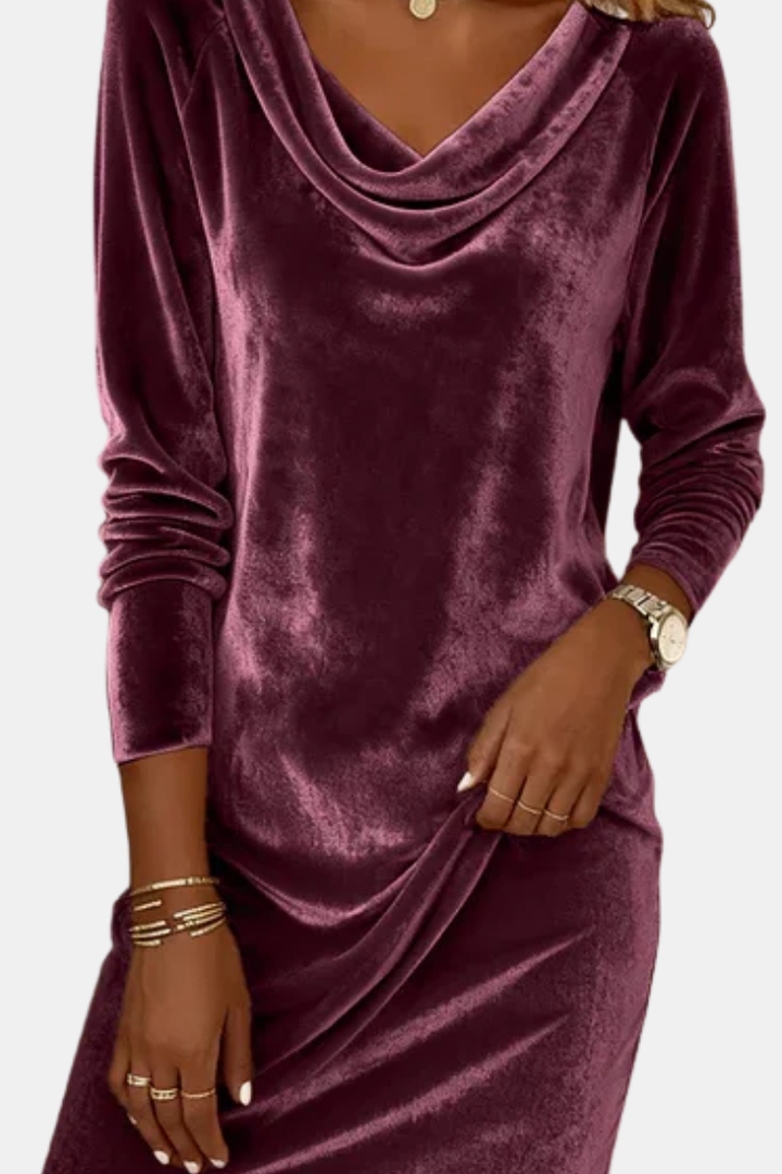Lydia - Luxurious Soft Velvet Dress