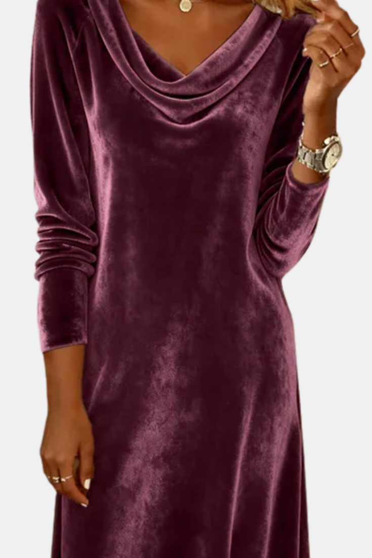 Lydia - Luxurious Soft Velvet Dress
