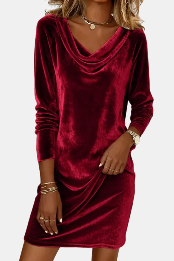 Lydia - Luxurious Soft Velvet Dress