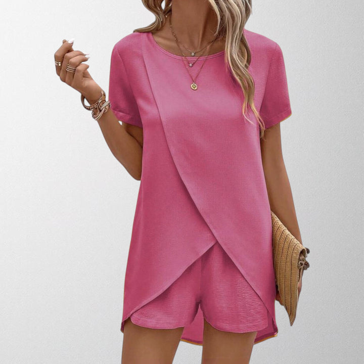 Olivia - Elegant Summer Co-ord Lounge Set