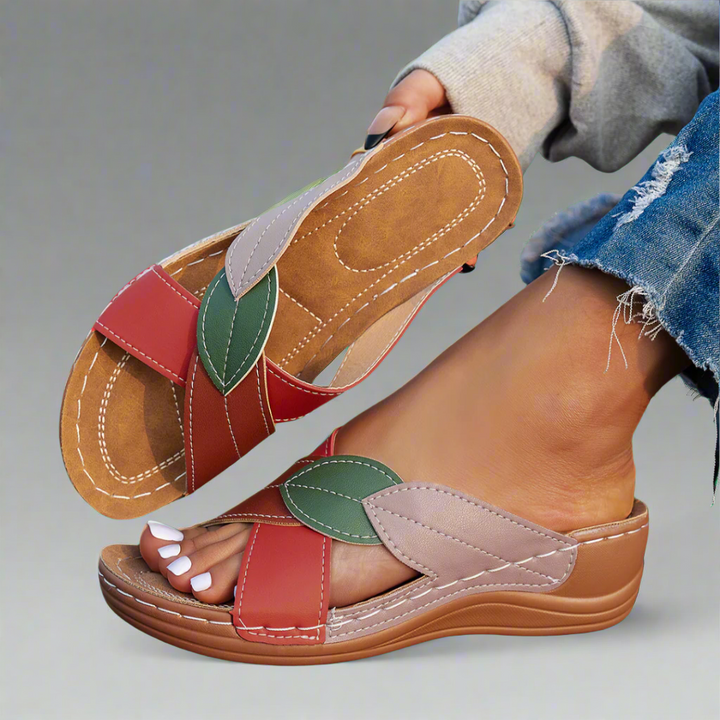 Drelinda | Lightweight Wedge Sandals for Comfort
