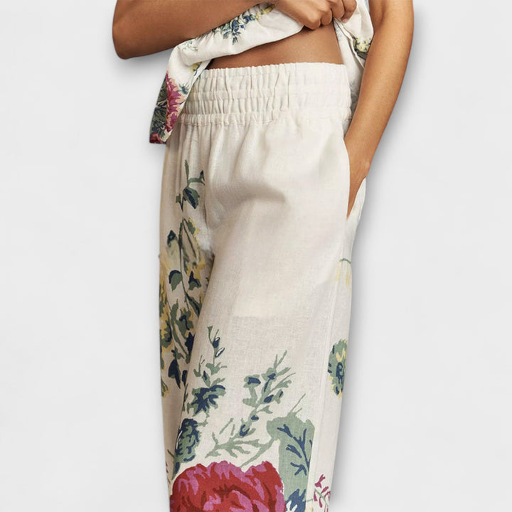 Indigo – Summer Floral Print Set