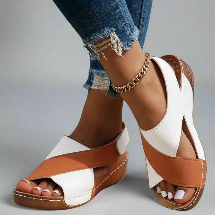 Gabriele | Handmade Wedge Sandals from Premium Material