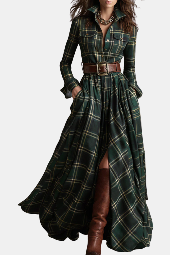 Matilda - Retro Maxi Dress