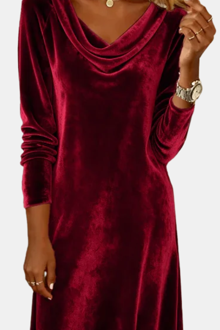 Lydia - Luxurious Soft Velvet Dress