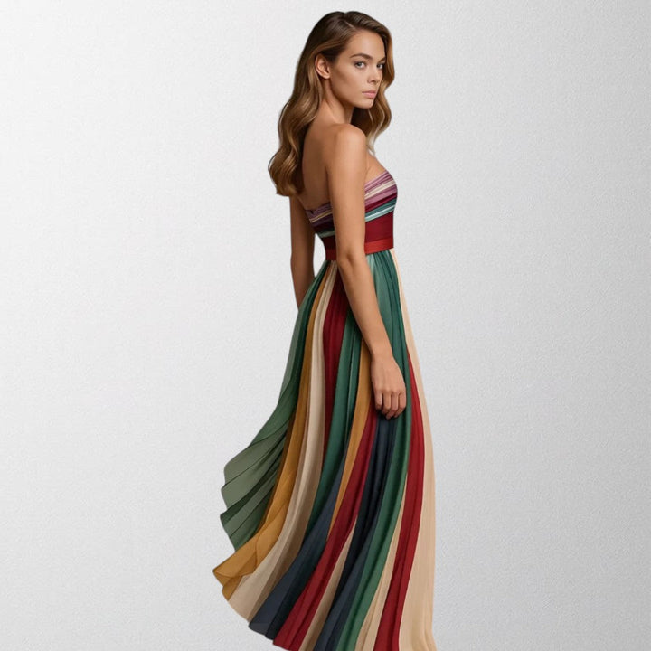 Emily - Colourful sleeveless dress