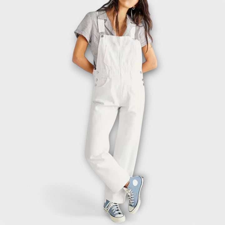 Shaira - Relaxed Fit Denim Overall