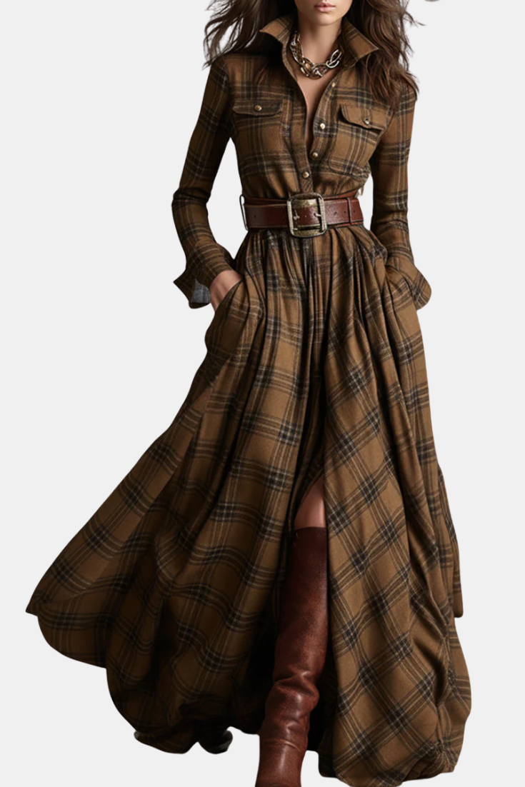 Matilda - Retro Maxi Dress