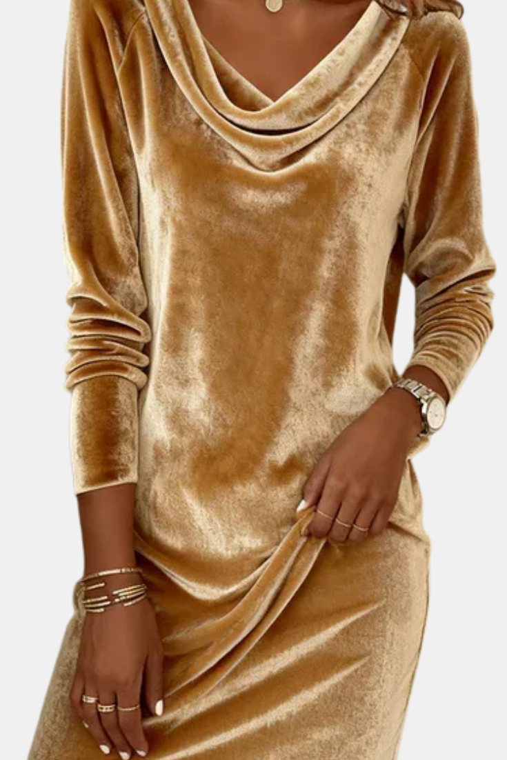 Lydia - Luxurious Soft Velvet Dress