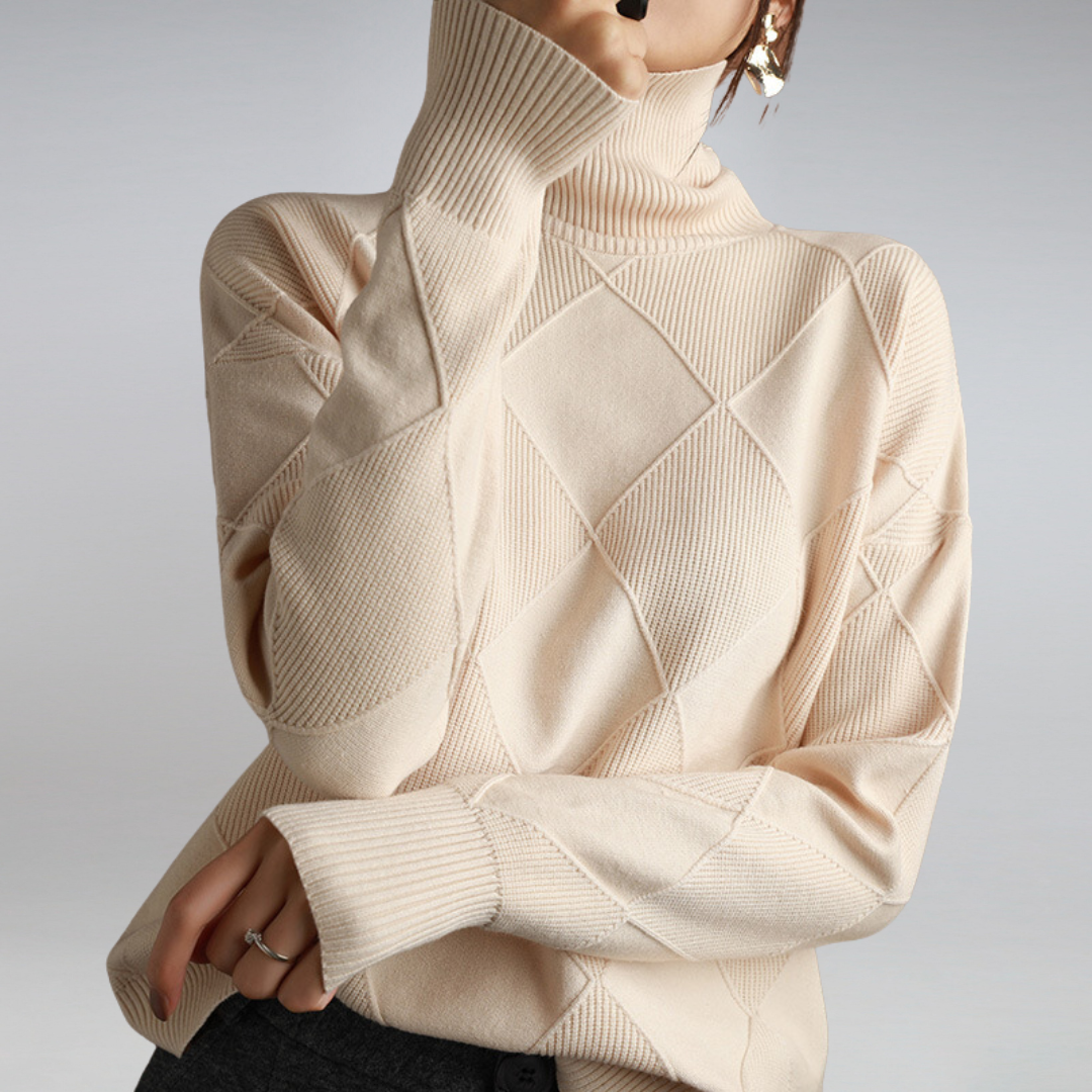 Delfina | High Neck Jumper