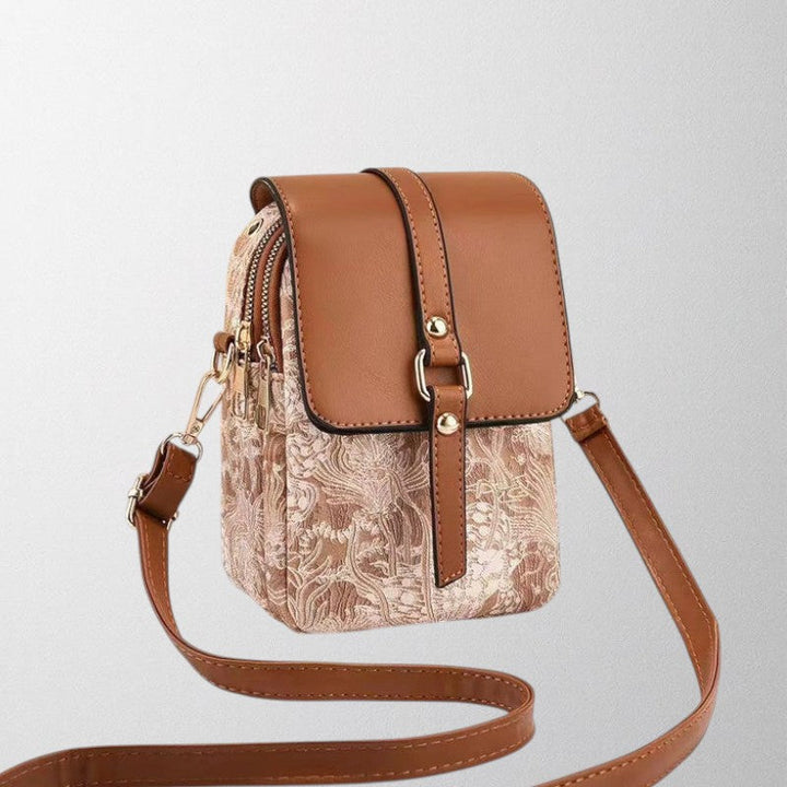 Olivia - Floral Print Crossbody Bag
