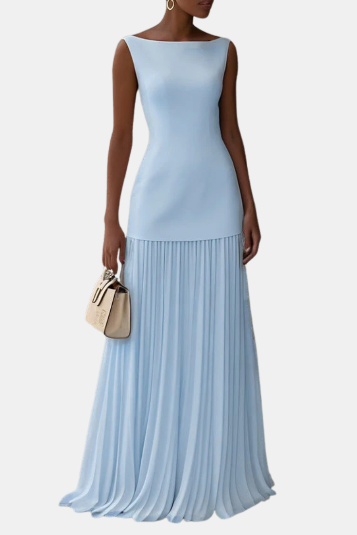 Daphne - Maxi Dress with Pleats