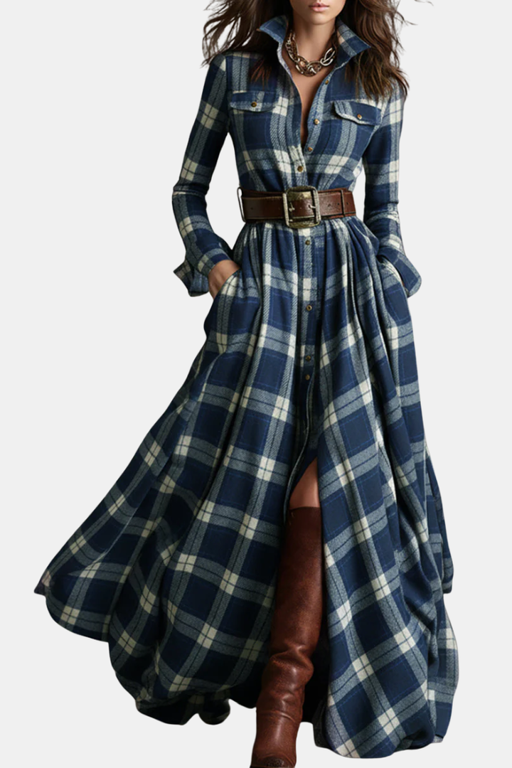 Matilda - Retro Maxi Dress