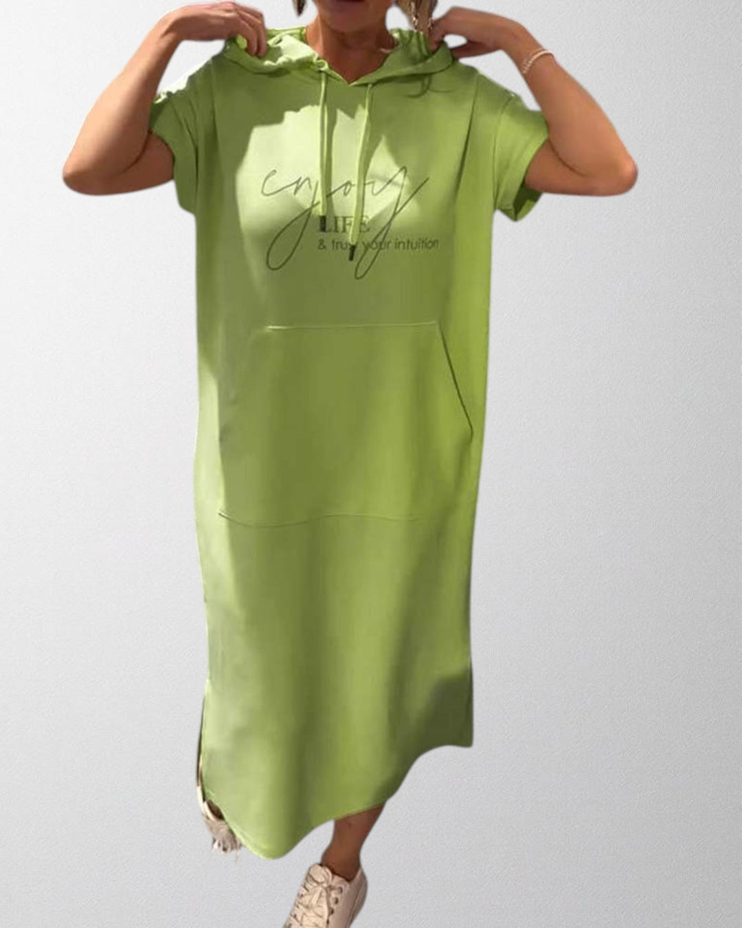 Ebba - Casual Hooded Dress with Feminine Fit