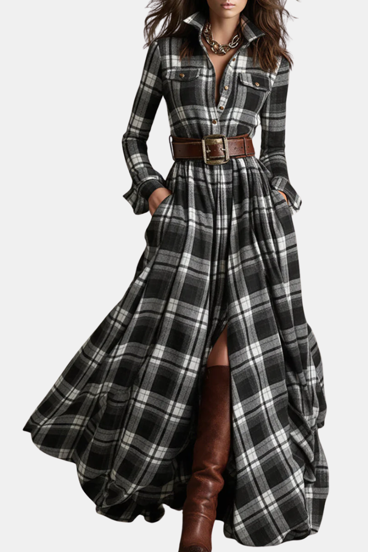 Matilda - Retro Maxi Dress