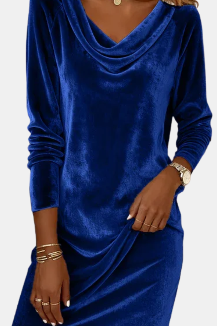 Lydia - Luxurious Soft Velvet Dress