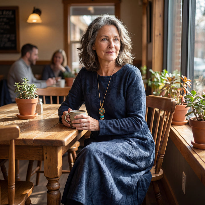 Sophie - Elegant Winter Dress