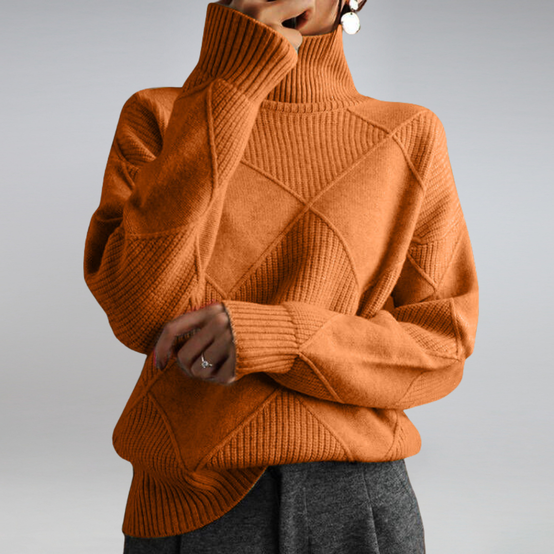 Delfina | High Neck Jumper