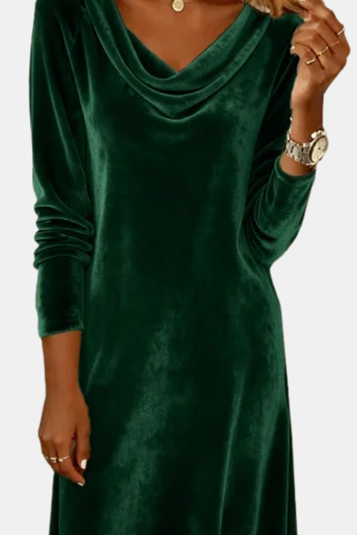 Lydia - Luxurious Soft Velvet Dress
