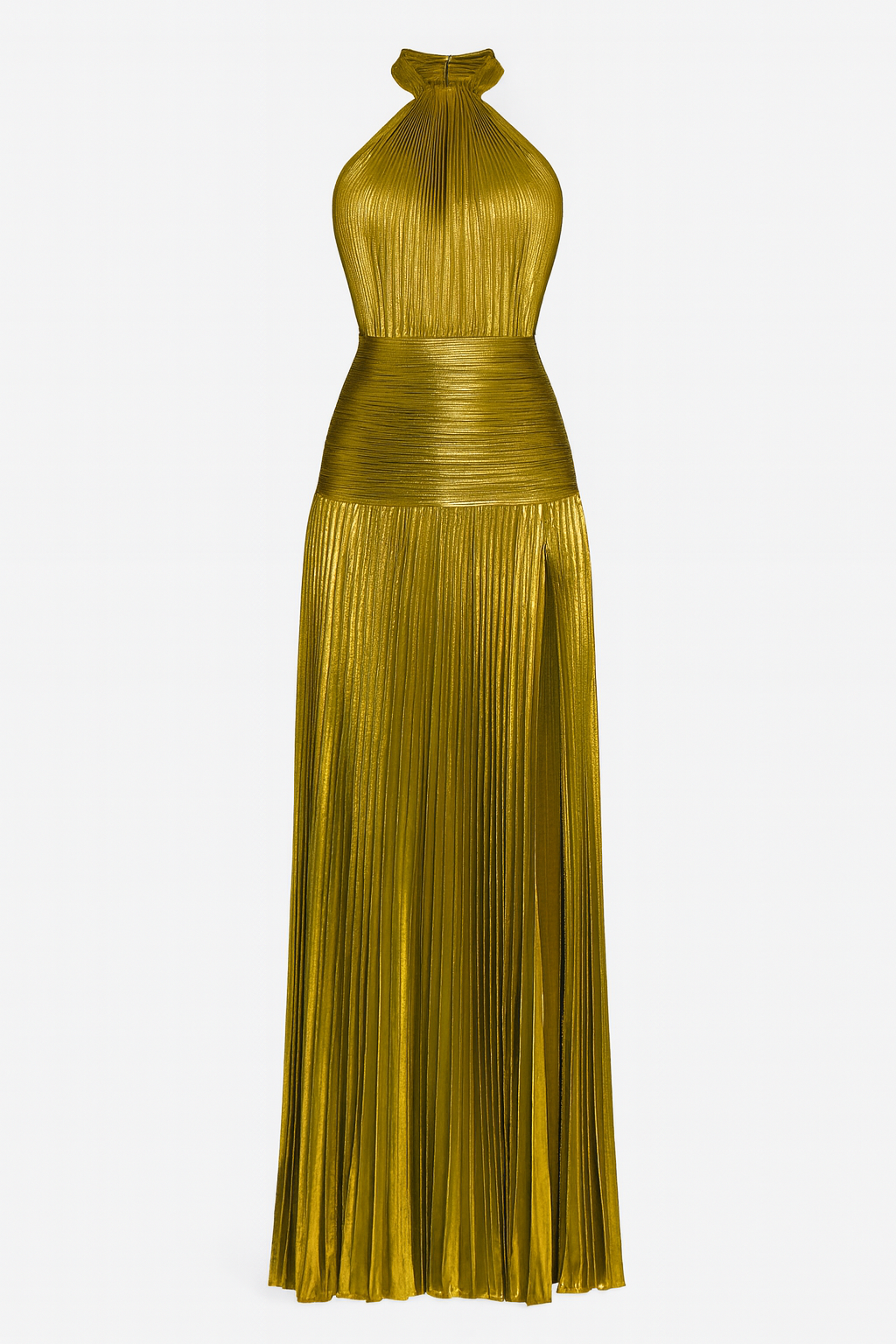 Olivia - Golden Evening Gown
