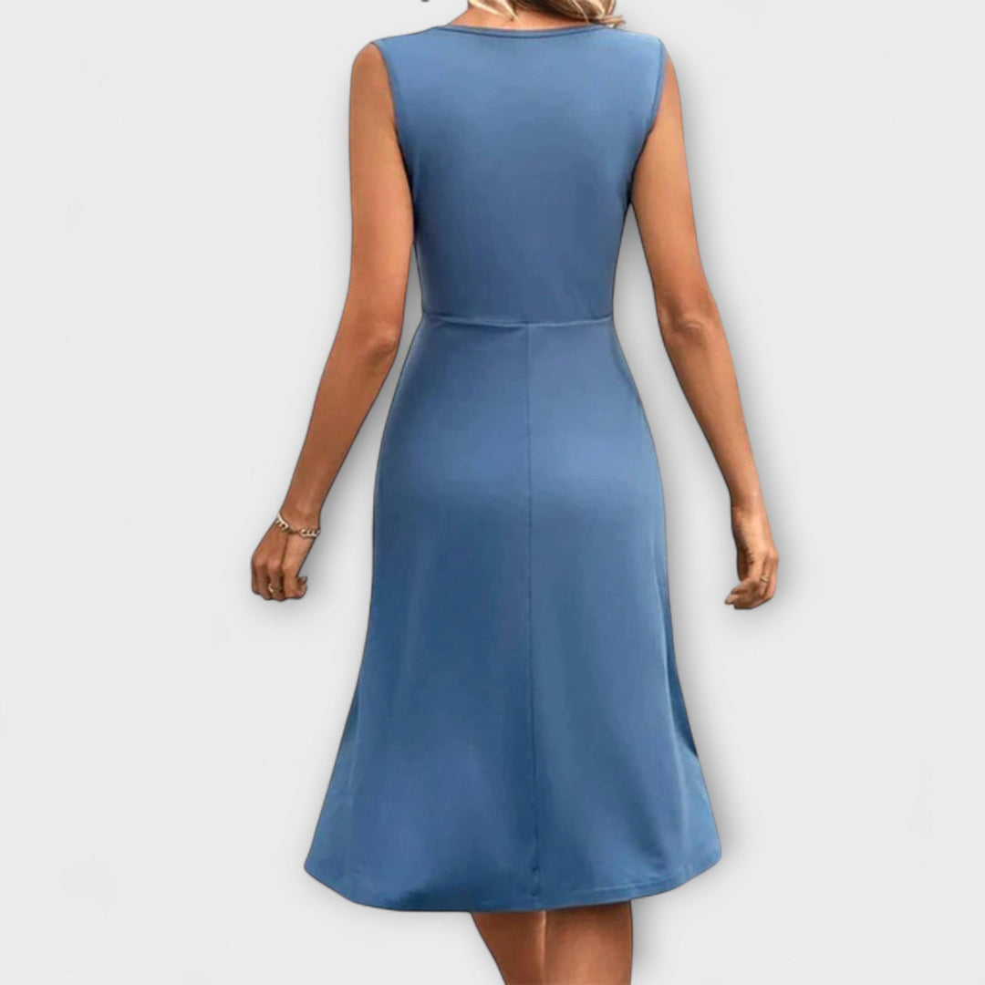 Lina – Summer Dress with Wrap Neckline