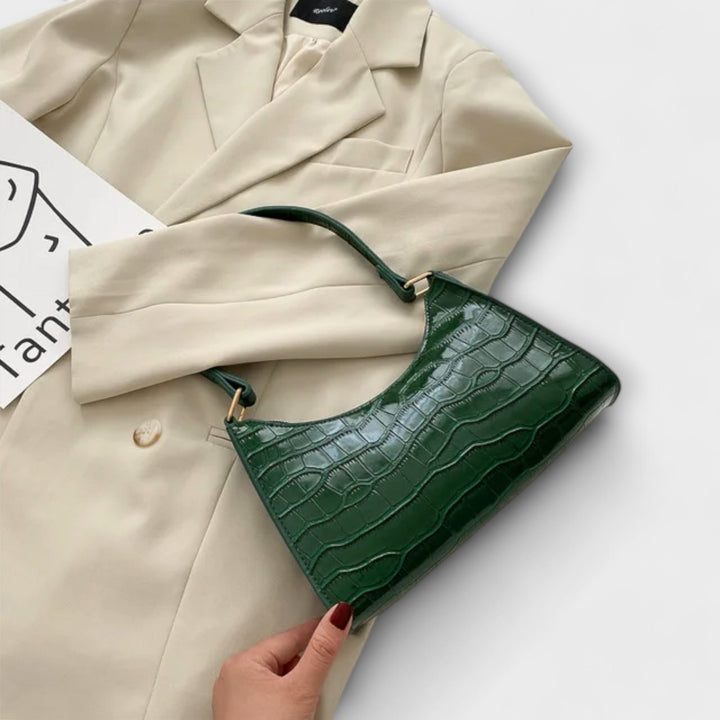 Olívia - Shiny Leather Bag