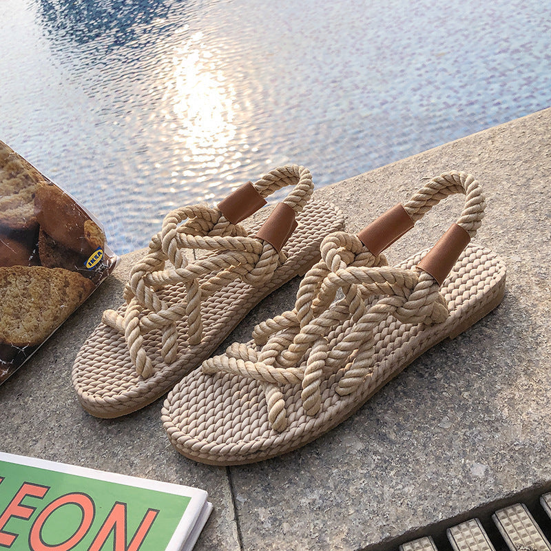Isabella™ Braided Rope Sandals
