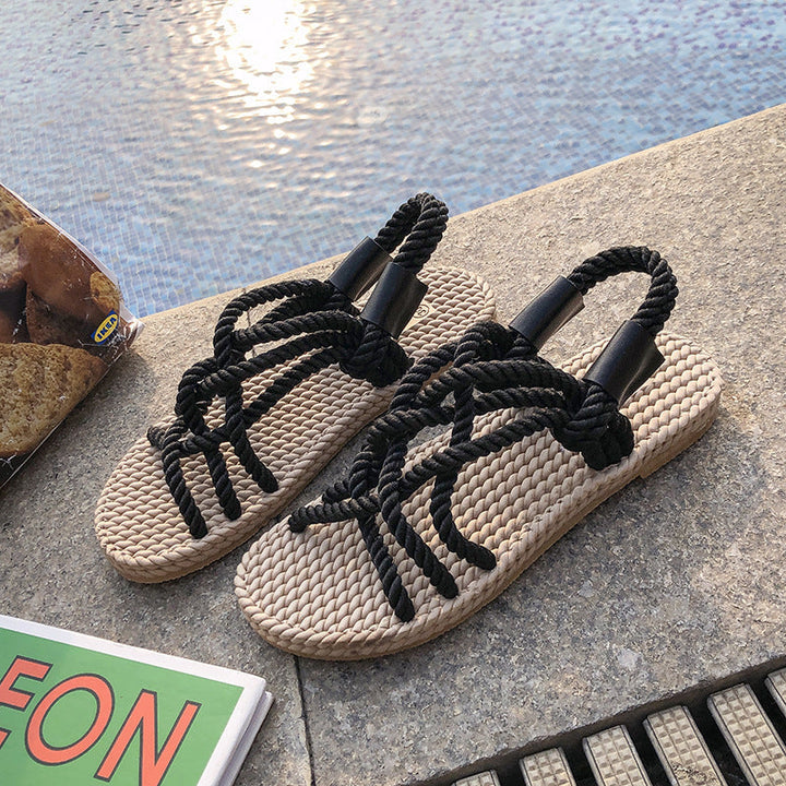 Isabella™ Braided Rope Sandals