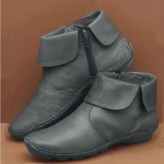 Angéline - Elegant ankle boots with non-slip sole