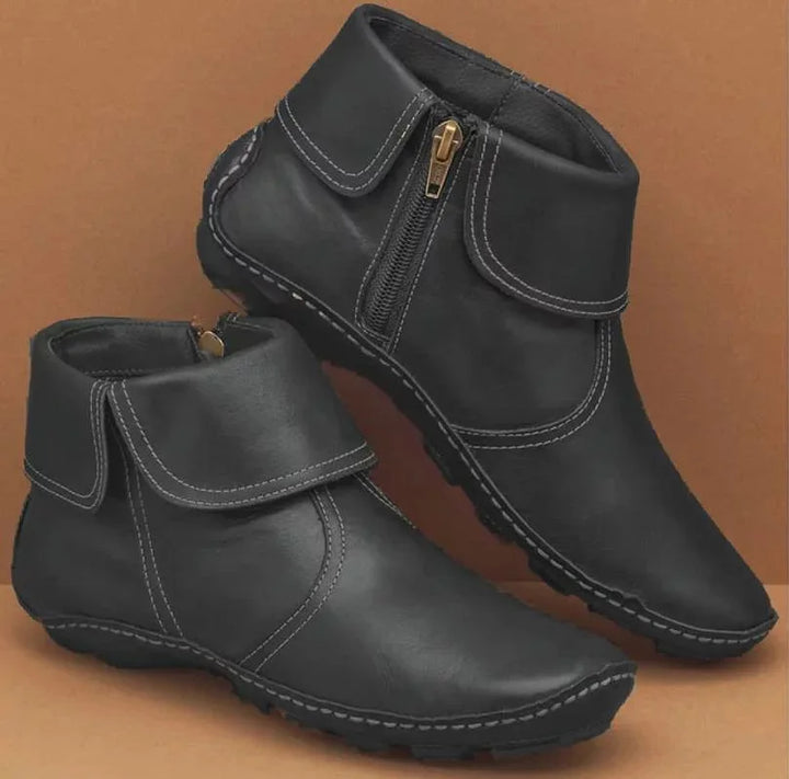 Angéline - Elegant ankle boots with non-slip sole