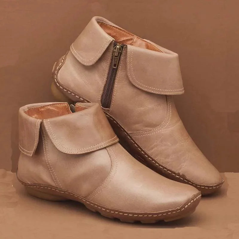 Angéline - Elegant ankle boots with non-slip sole