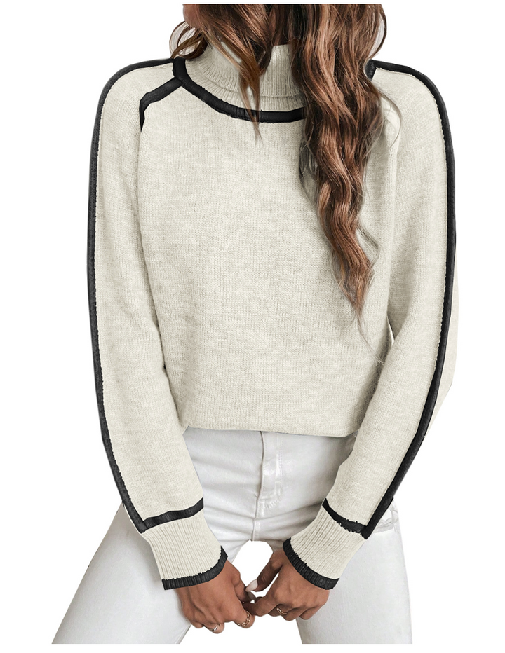 Fiora | Sweet jumper with high collar