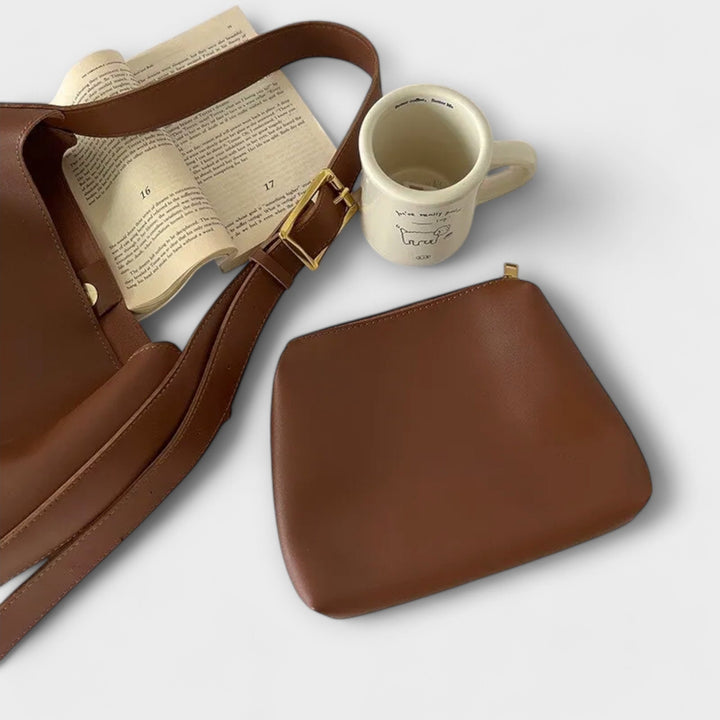 Olívia – Elegant Leather Shoulder Bag