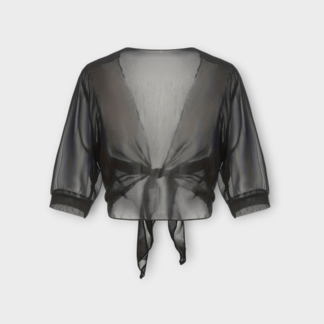 Olivia - Blouse with Open Front