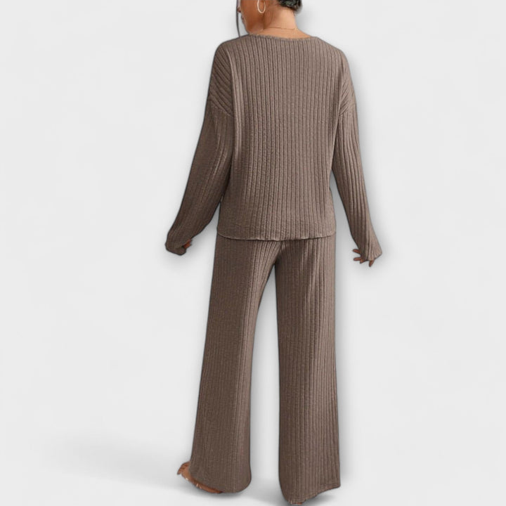 Ribbed Loungewear Set